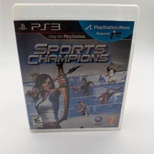 Sony PS3 Sports Champions Game - Blue and White